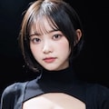 タートルネックでポロリ 9枚目