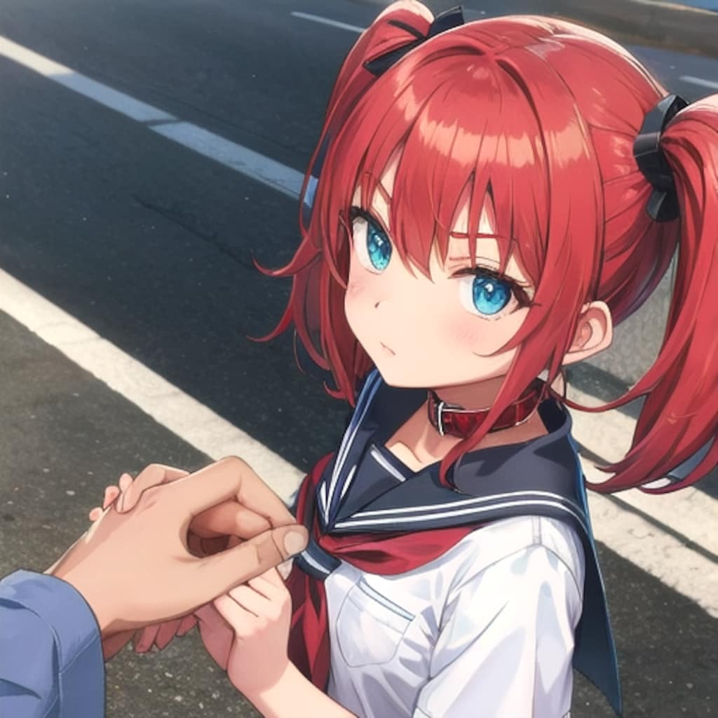 早くしてよ！おとーさん！