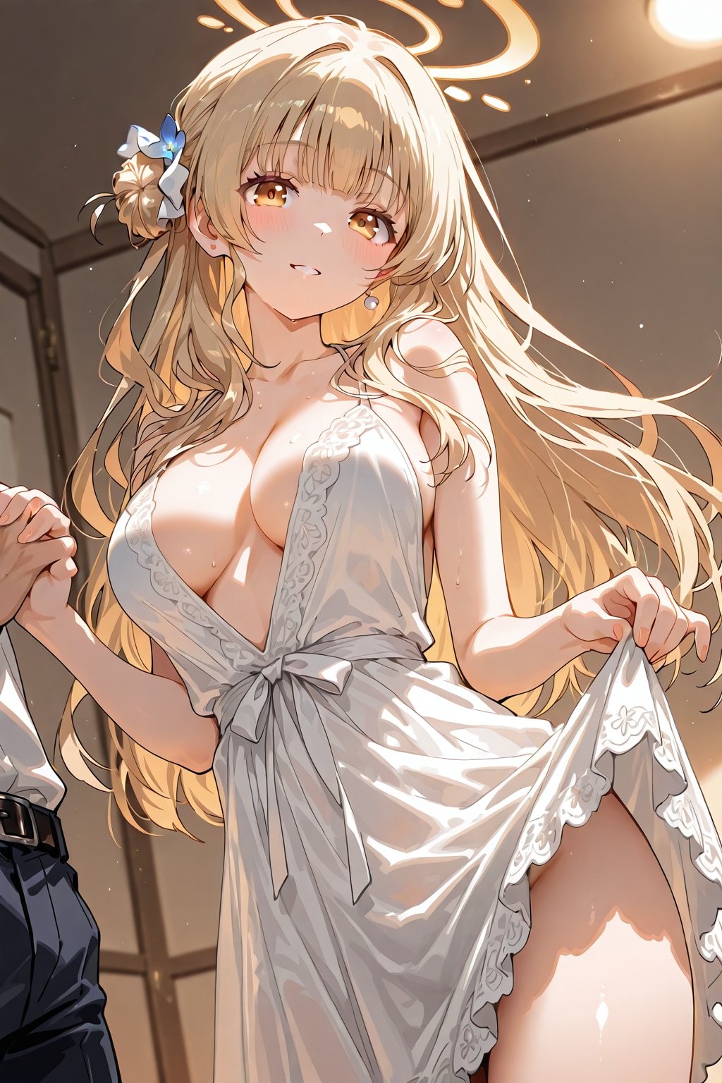 右手をつないで