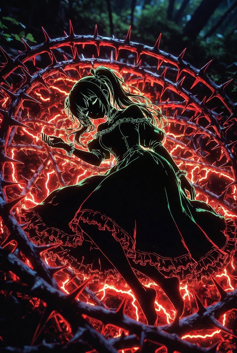 Gothic Lolita Little Brier Rose in Forest