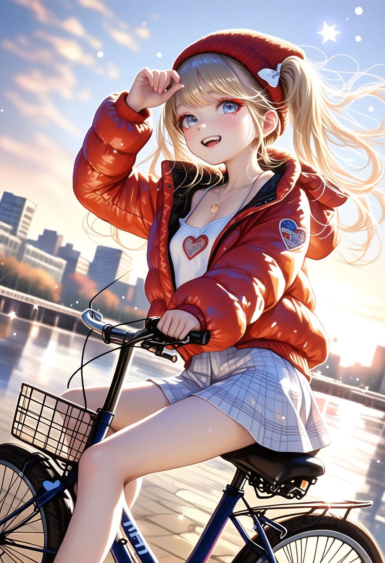 朝焼けお買い物ガール | の人気AIイラスト・グラビア