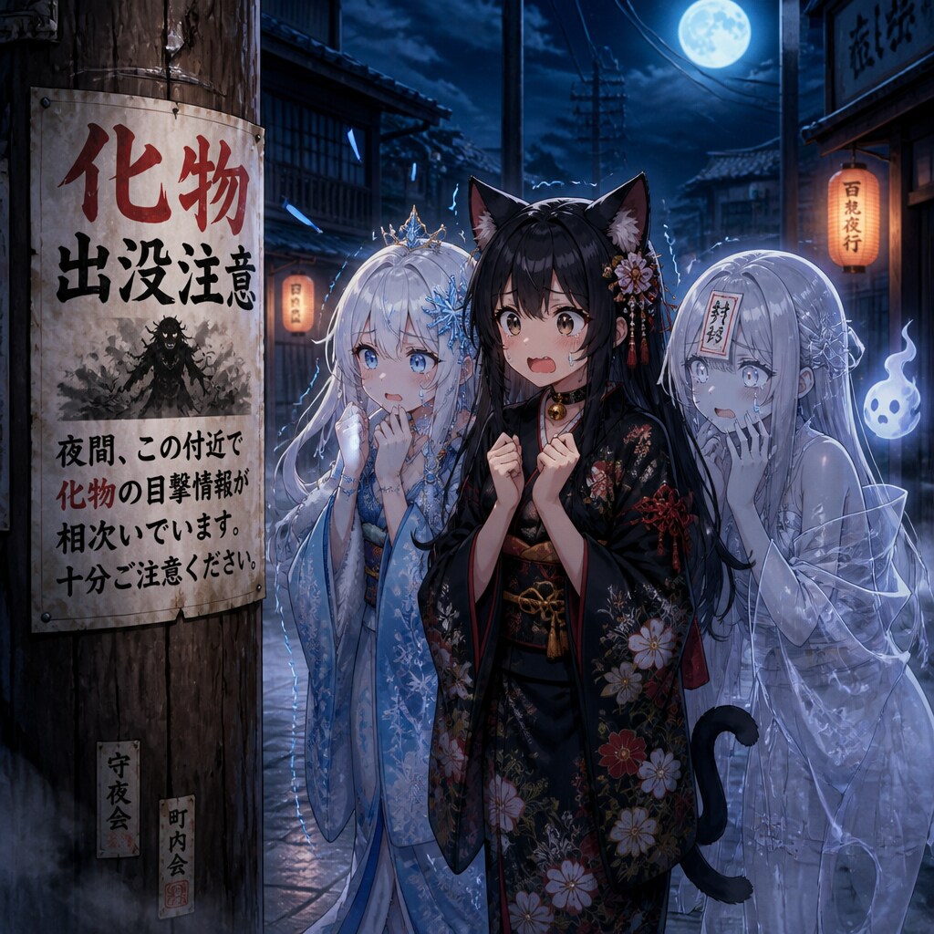 化物出没注意
