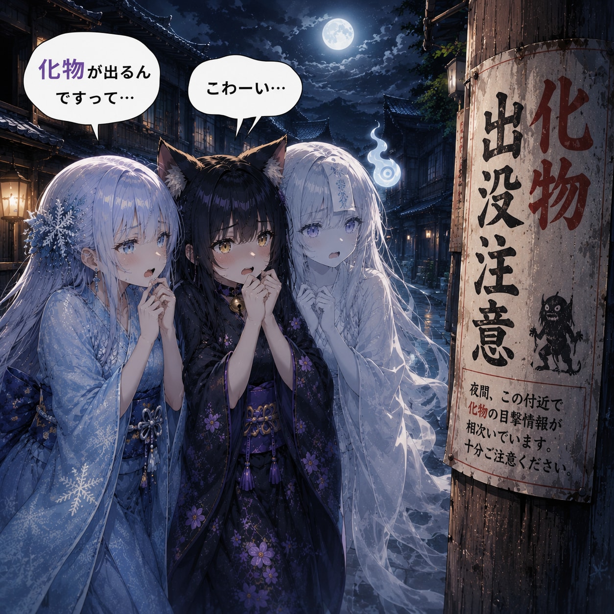 化物出没注意