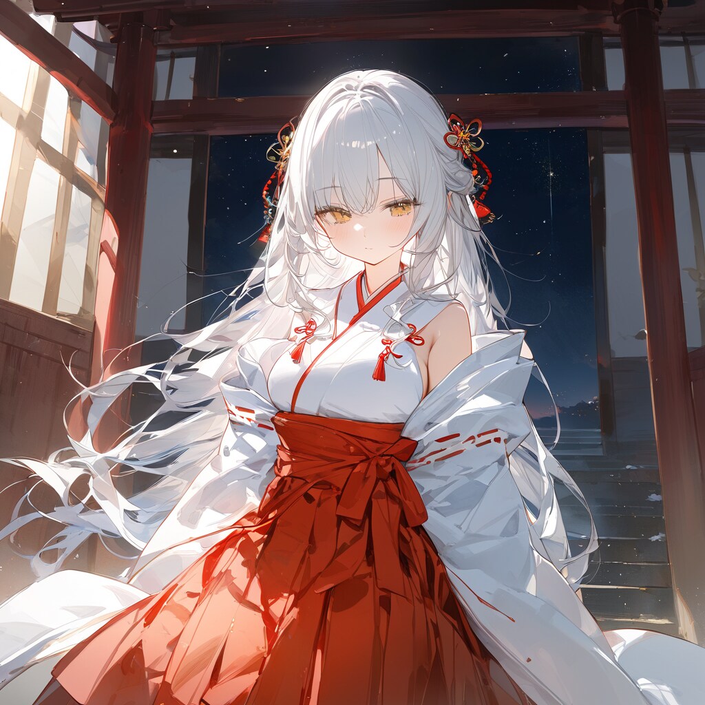 まさか！あなたは巫女ではなく、ご・・・ご神体なのでは・・・！？ | の人気AIイラスト・グラビア