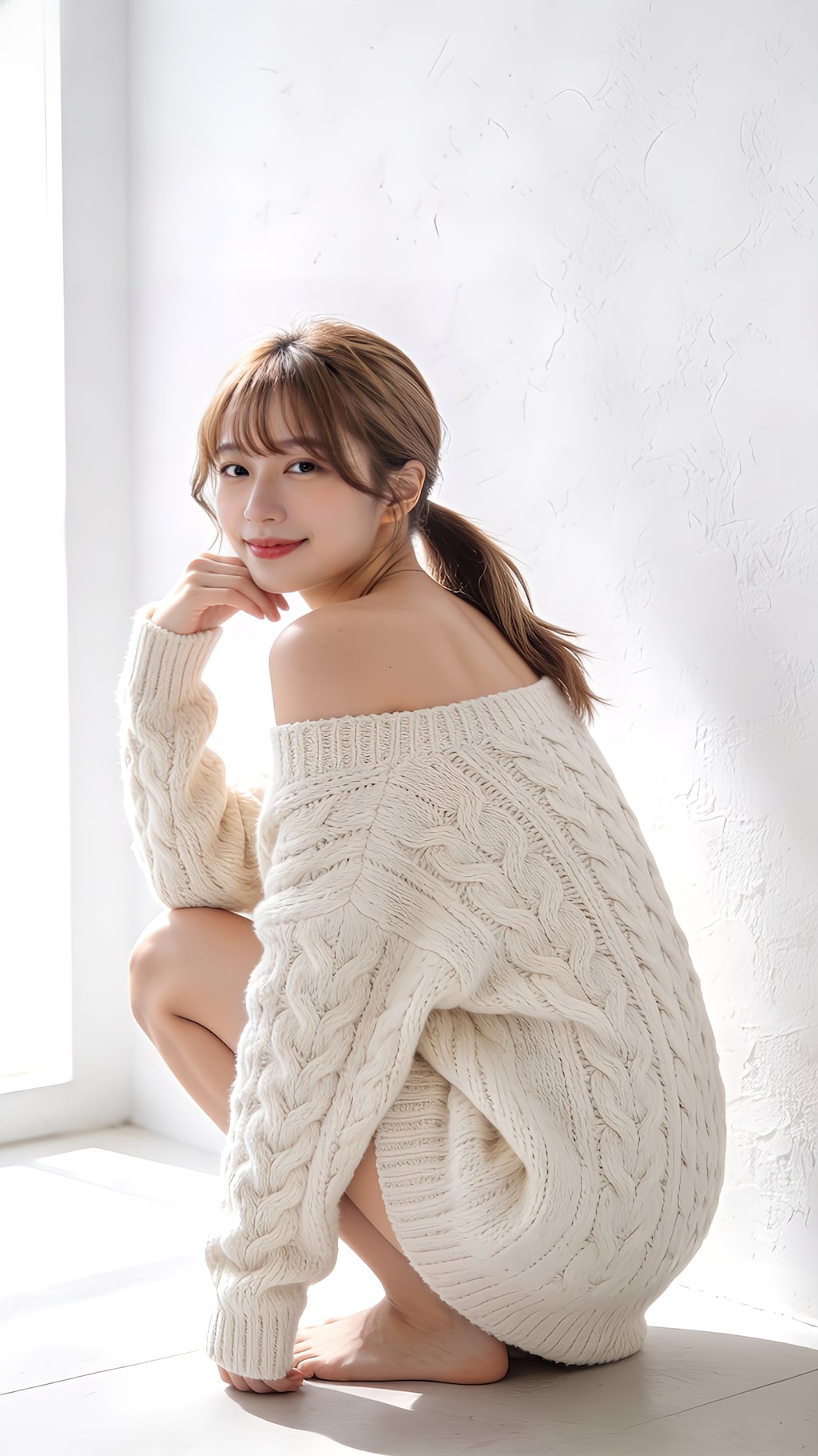 ねぇ、下…穿いてると思う？♡