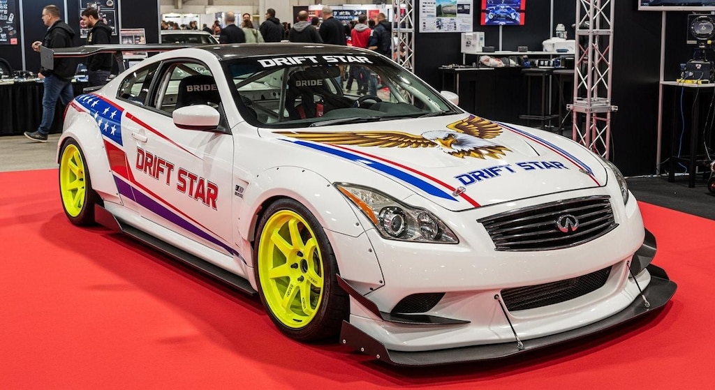 インフィニティクーペのドリ車