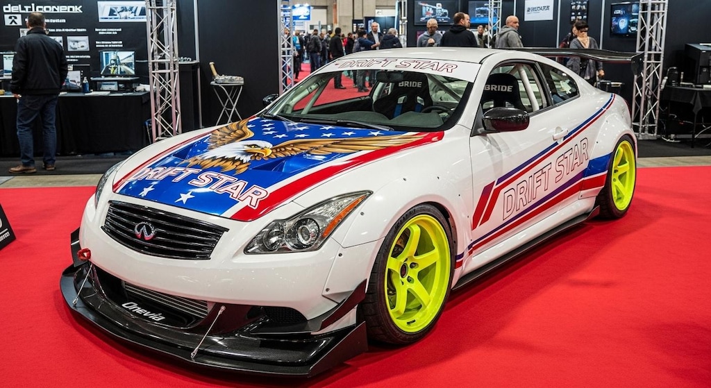 インフィニティクーペのドリ車
