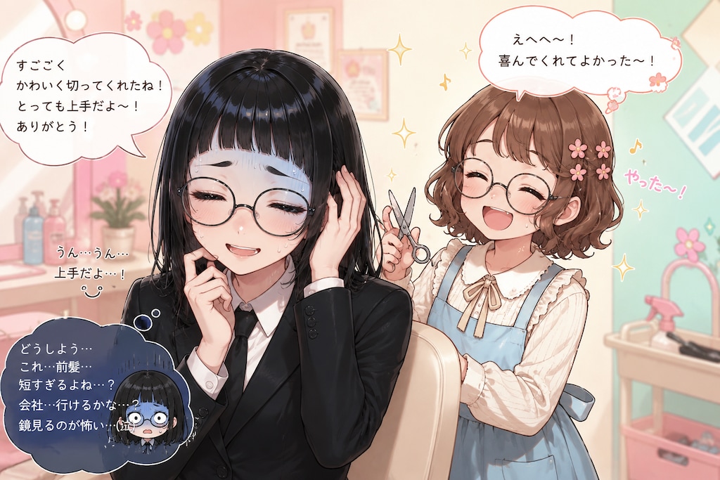 こういう時、どんな顔すればいいのか分からないの