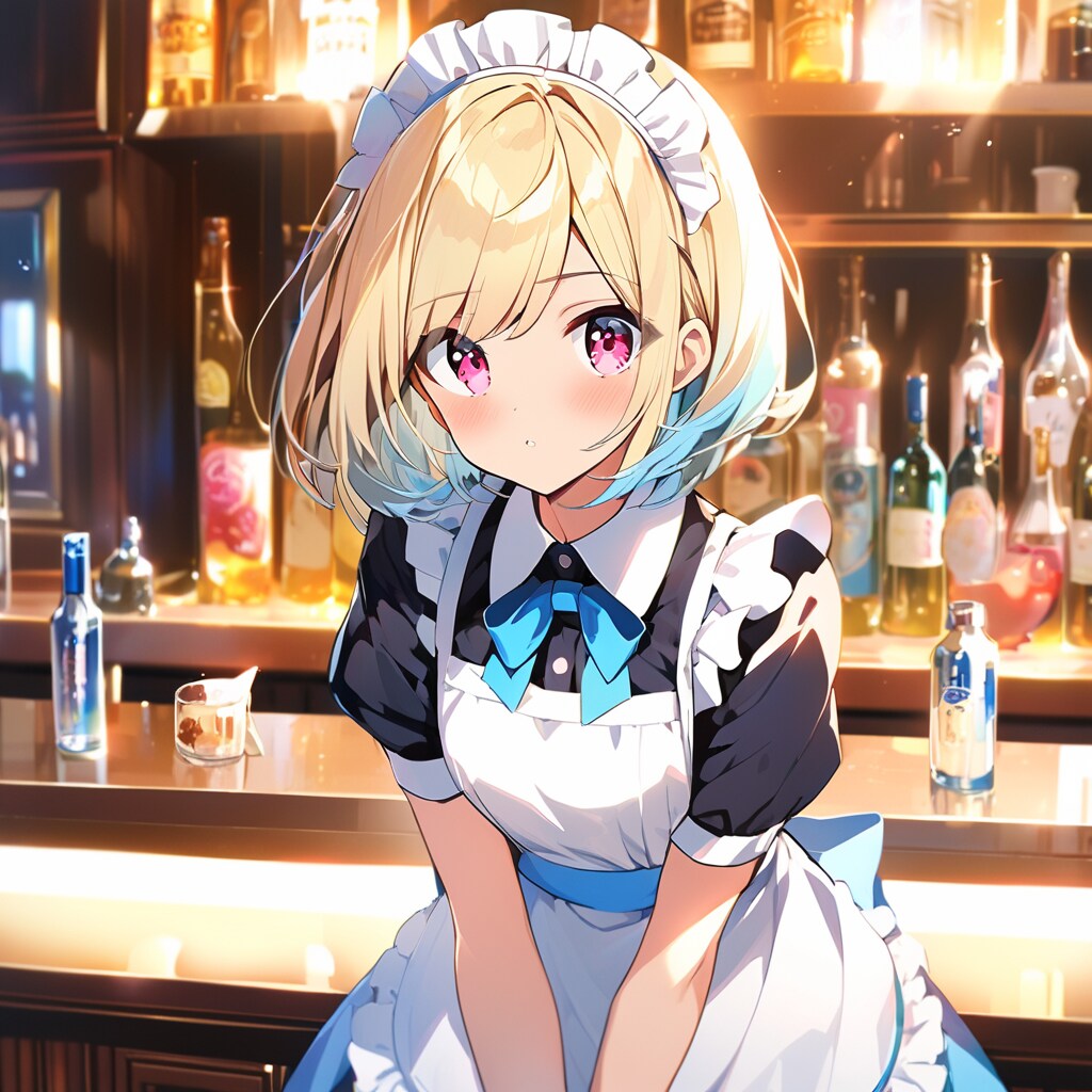 20word 金髪メイドさん