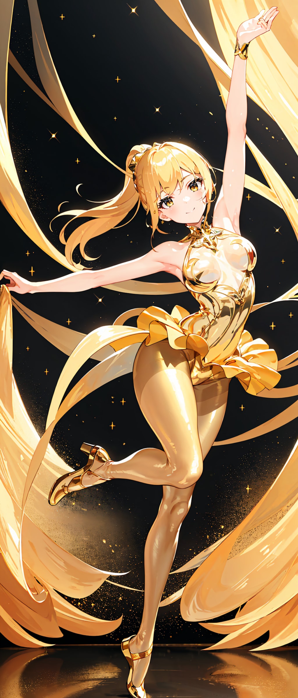 今日の金色バレリーナさん 8/27