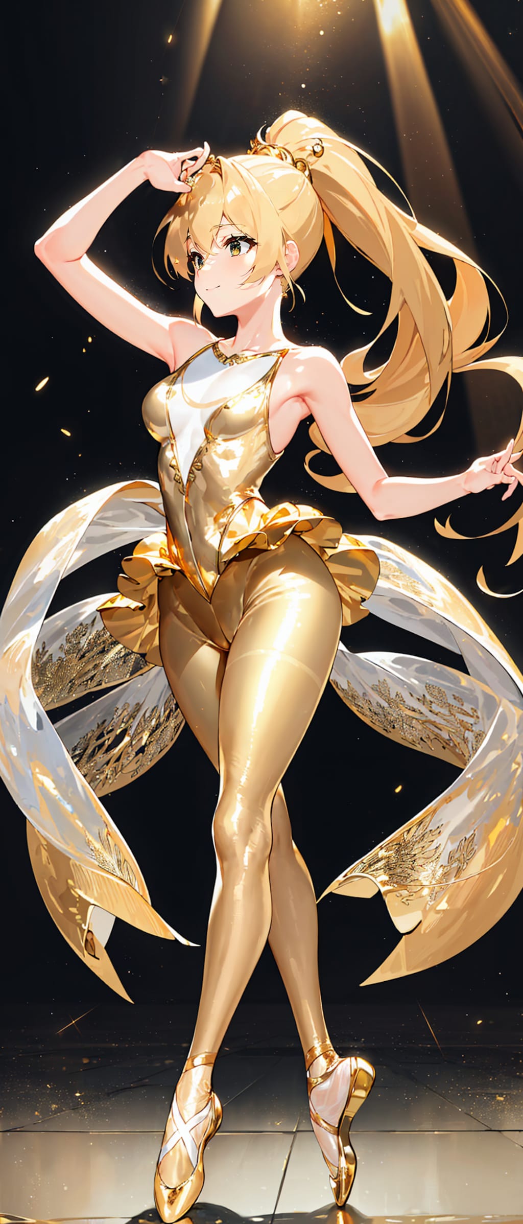 今日の金色バレリーナさん 8/27