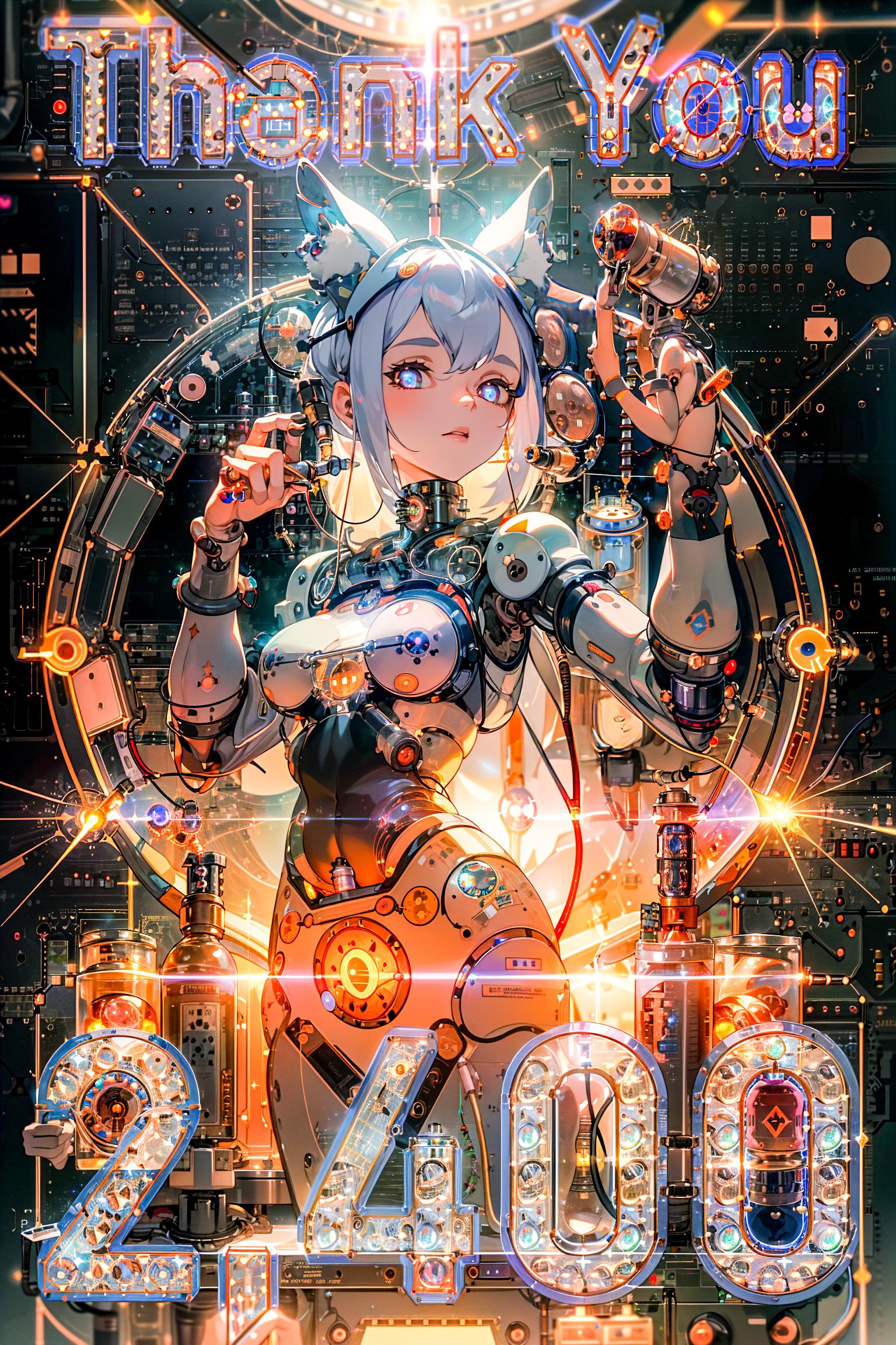 2400フォロワー記念イラスト