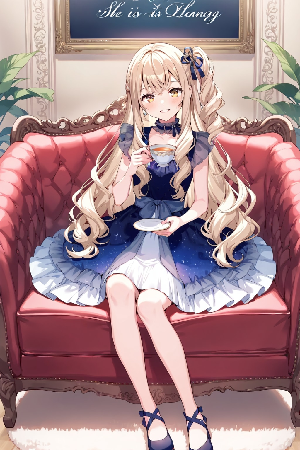 セレブな時間 | の人気AIイラスト・グラビア