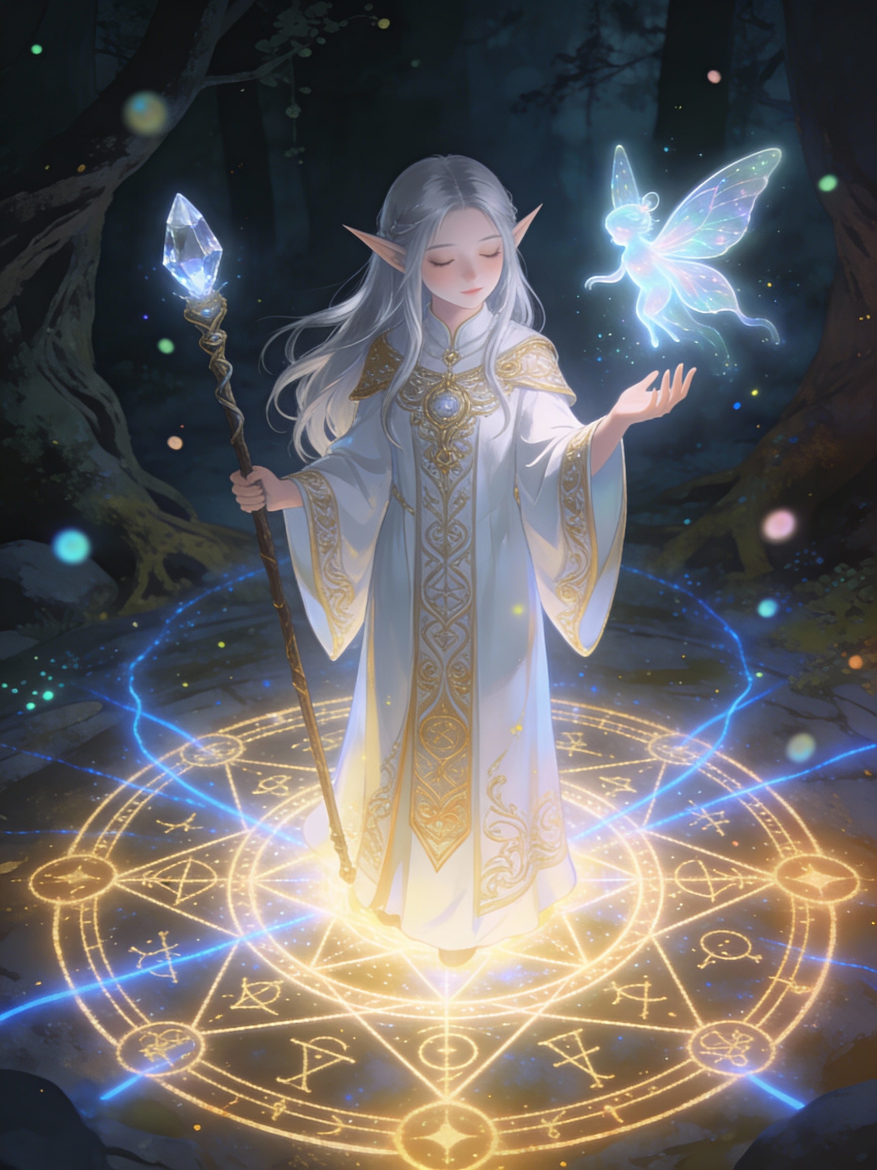 精霊召喚 | の人気AIイラスト・グラビア