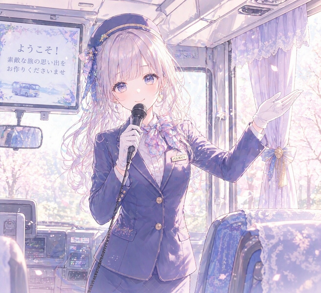 バスガイドさん