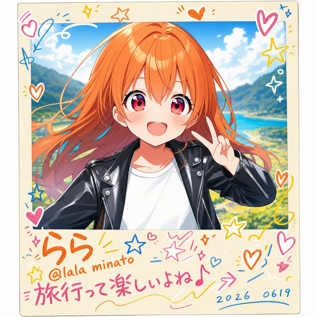 ららちゃん　旅行大好きららちゃんは