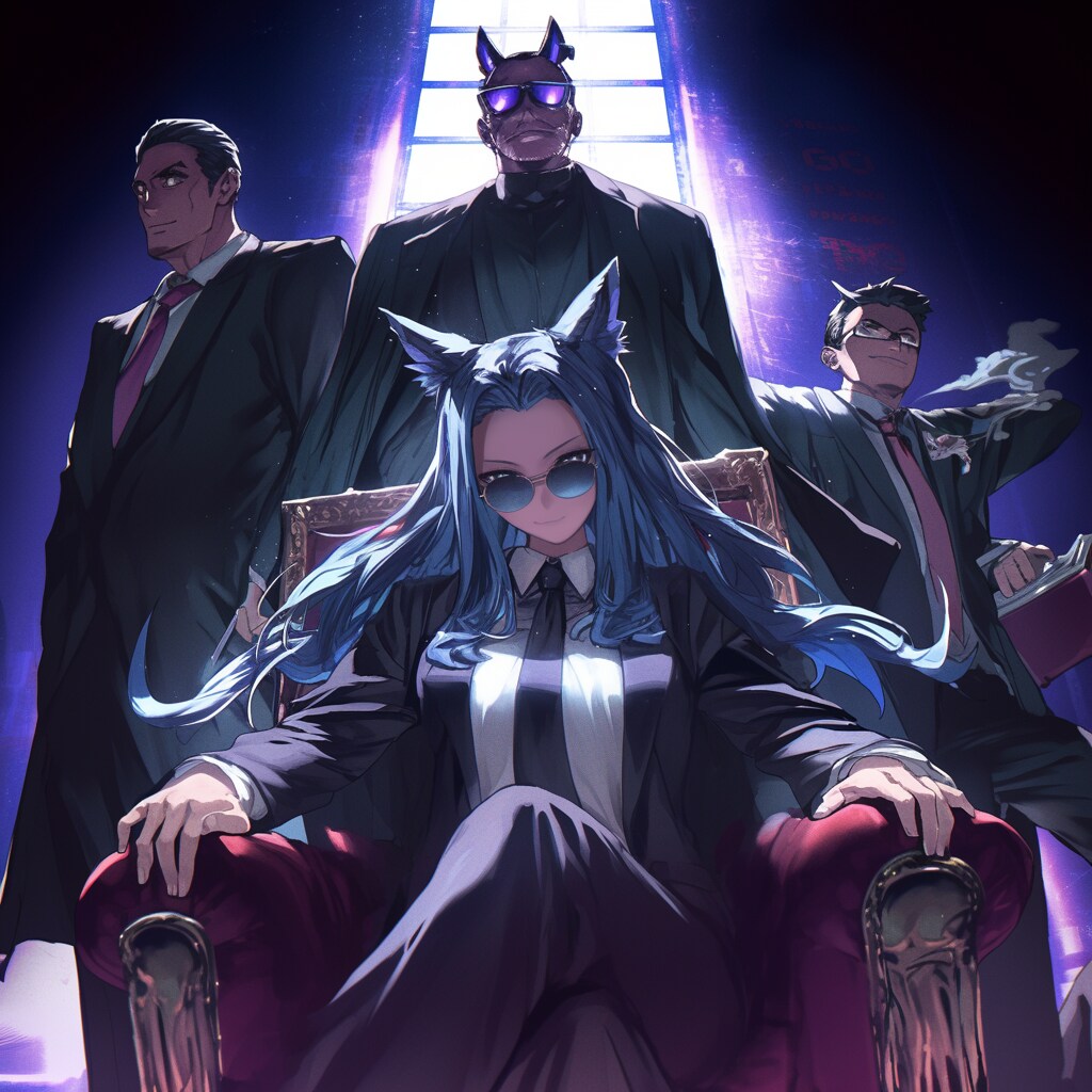 【敵陣より見えし悪夢】好敵手・猫乃つづり | の人気AIイラスト・グラビア