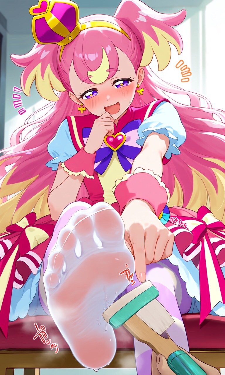 わんだふる足裏くすぐり