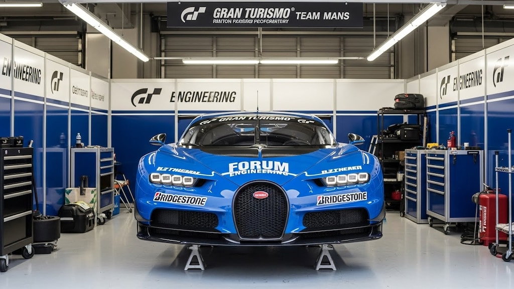 ブガッティビジョングランツーリスモレーシングカー