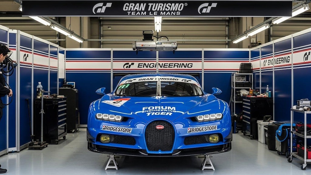 ブガッティビジョングランツーリスモレーシングカー