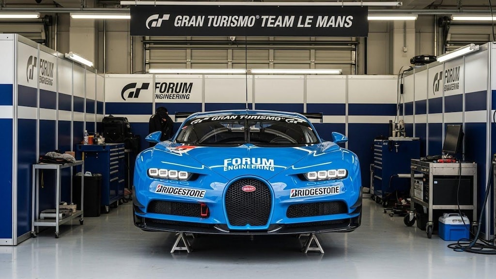 ブガッティビジョングランツーリスモレーシングカー