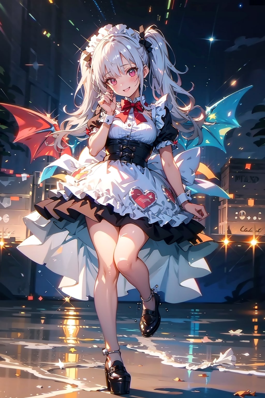 夜空とメイドと吸血鬼