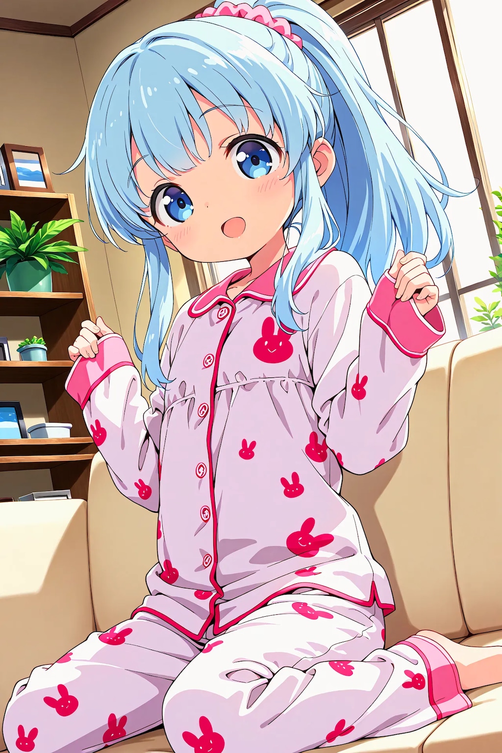 萌え袖あおいちゃん
