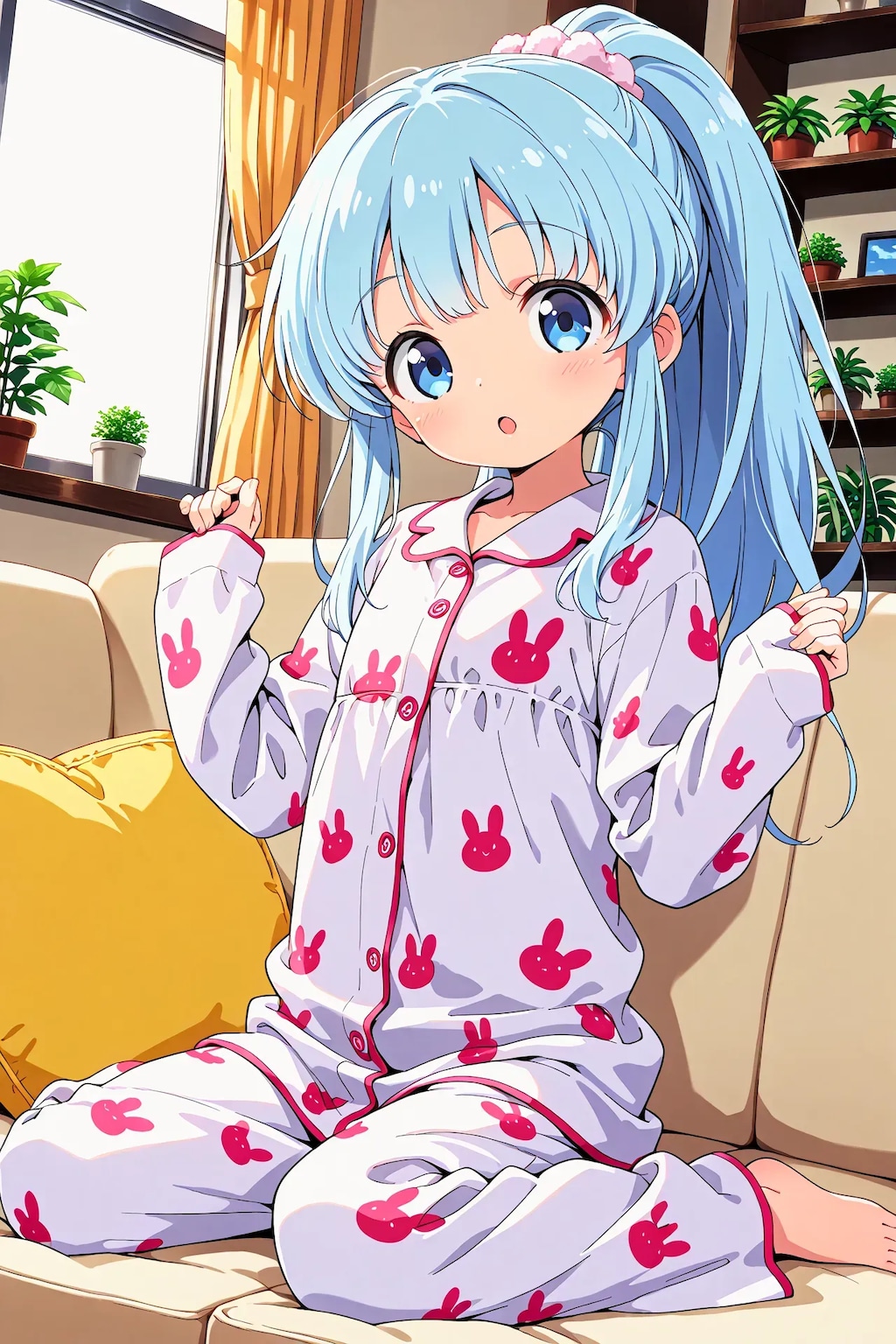 萌え袖あおいちゃん