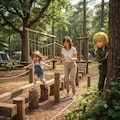 アスレチック怖くないよ 2枚目