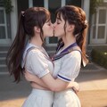 百合の女子高生シリーズ01 8枚目