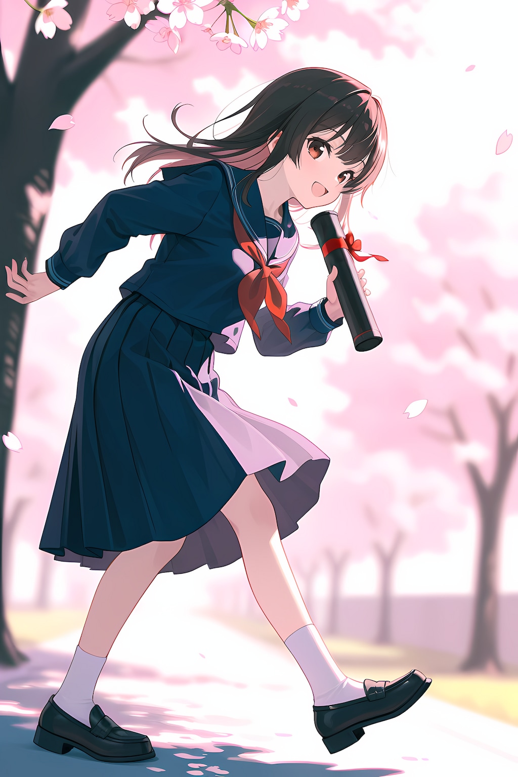 本日の新たな旅立ちちゃん