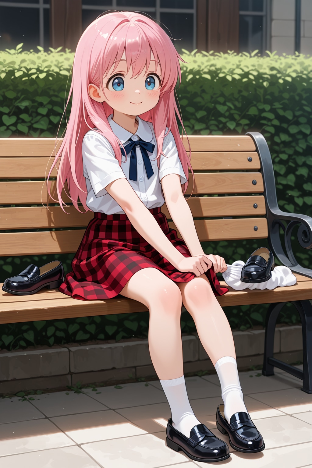 MOKAでローファーな娘 | の人気AIイラスト・グラビア