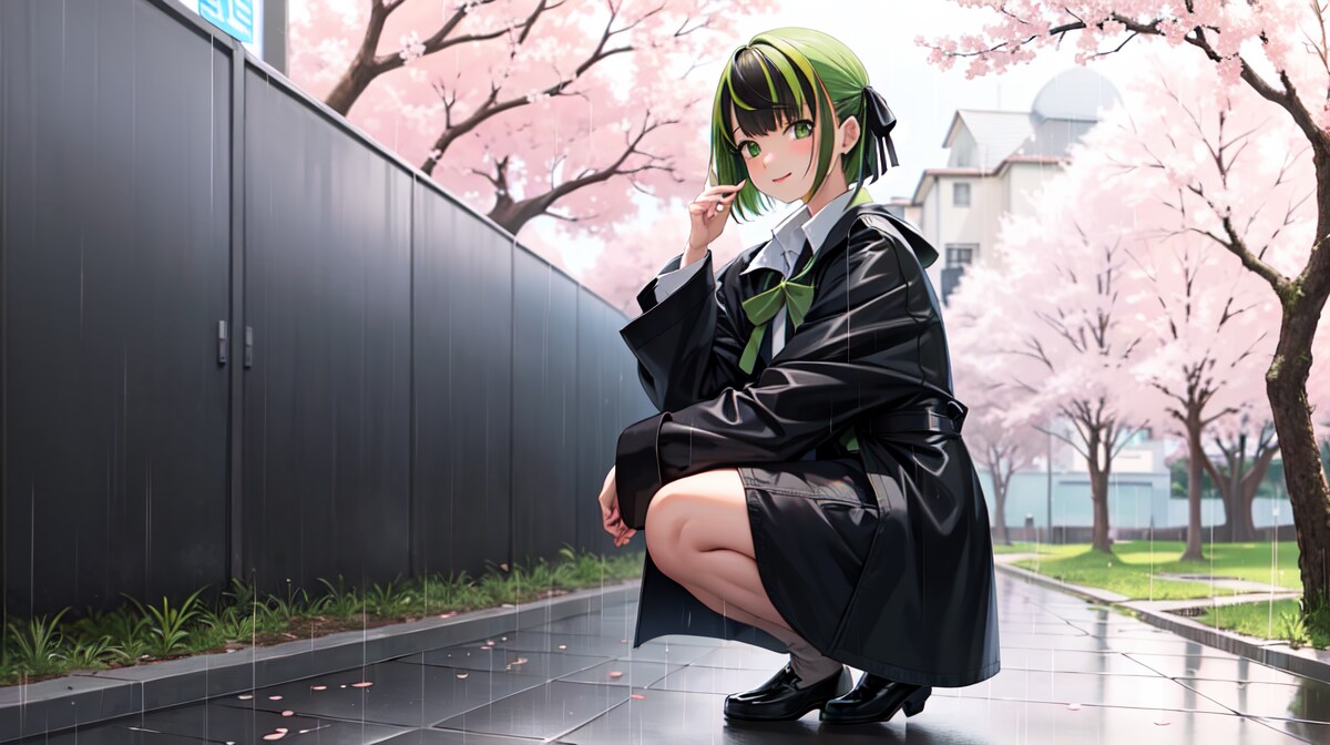 春の雨