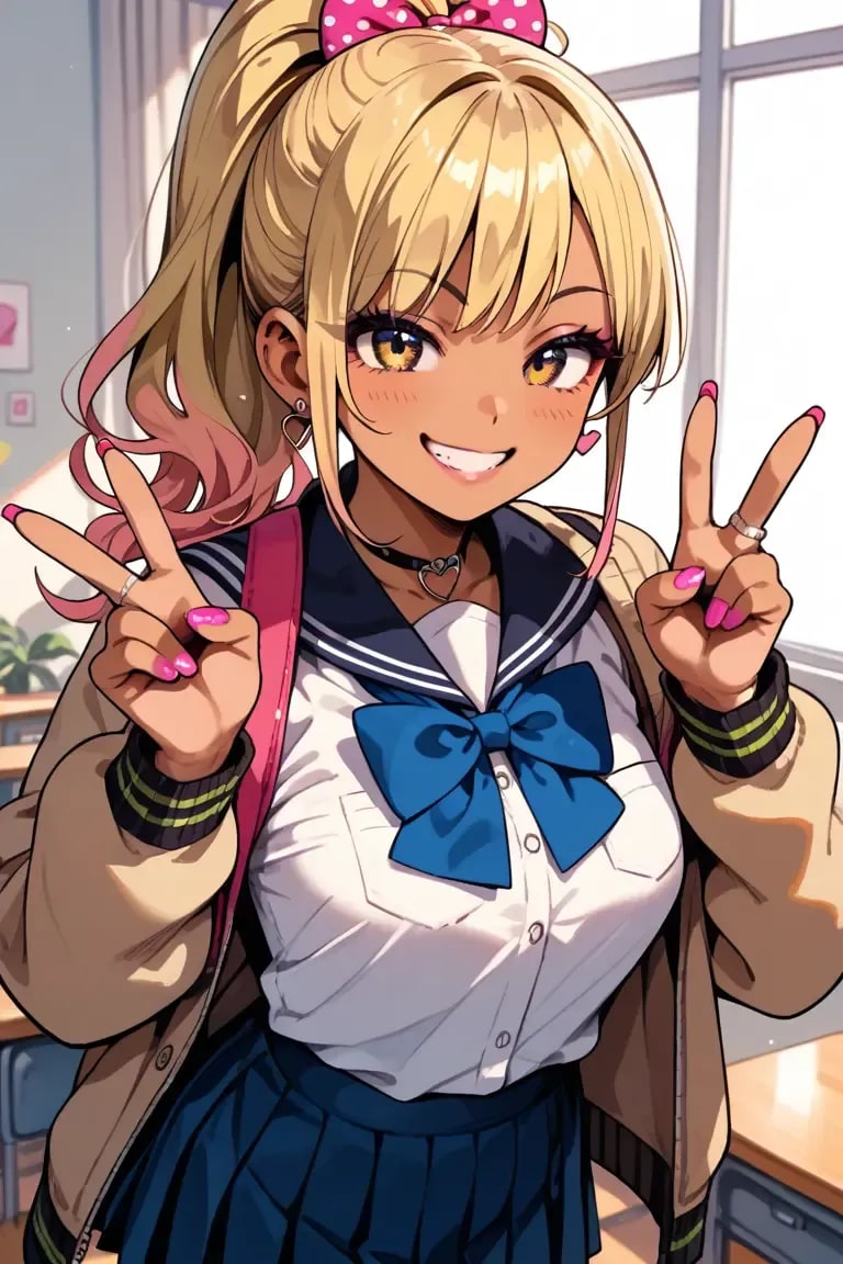 オタクに優しいギャル | の人気AIイラスト・グラビア