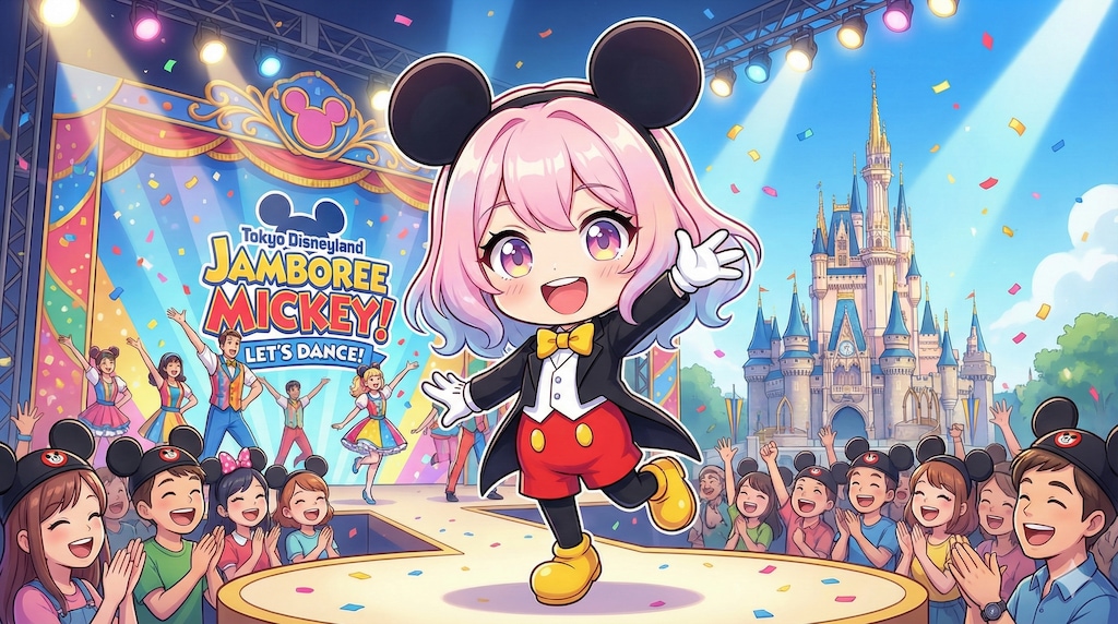 ミッキーの顔が…