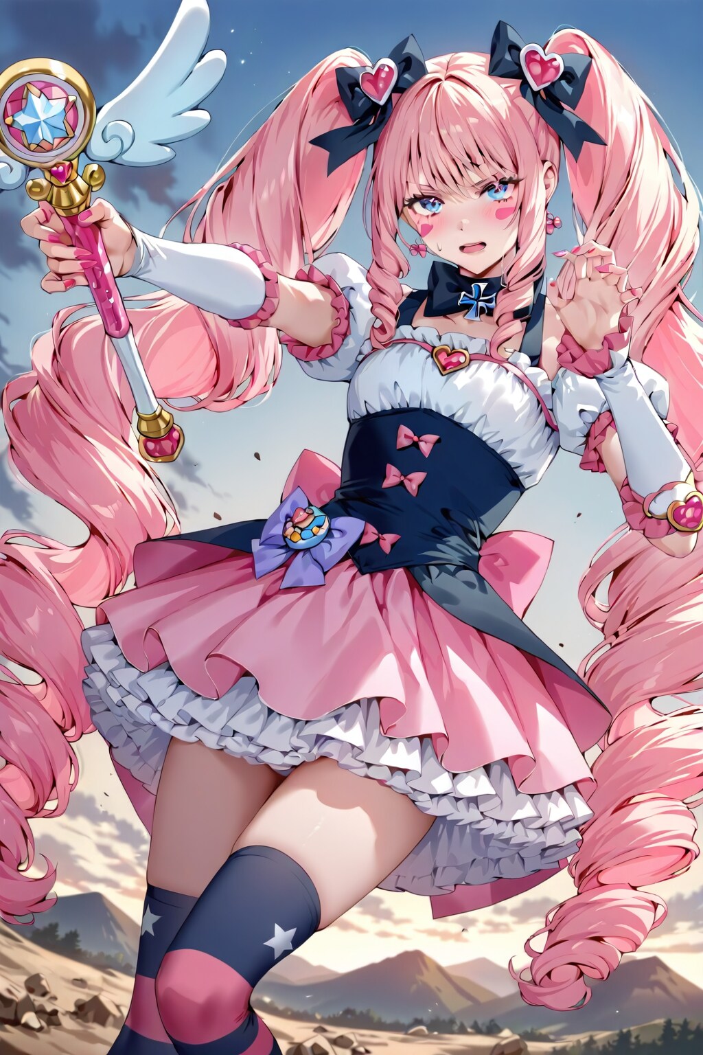 地雷系魔法少女 | の人気AIイラスト・グラビア