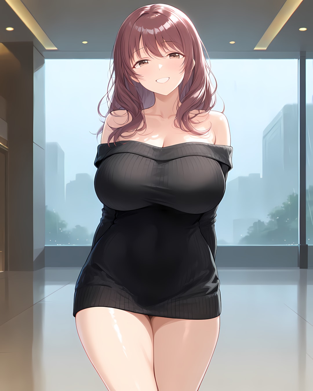 🖤雨の日デート、待たせちゃった？🥰