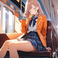 【再掲】今日は朝早かったから、帰ってすぐ寝たい。。。(修正有り) 2枚目