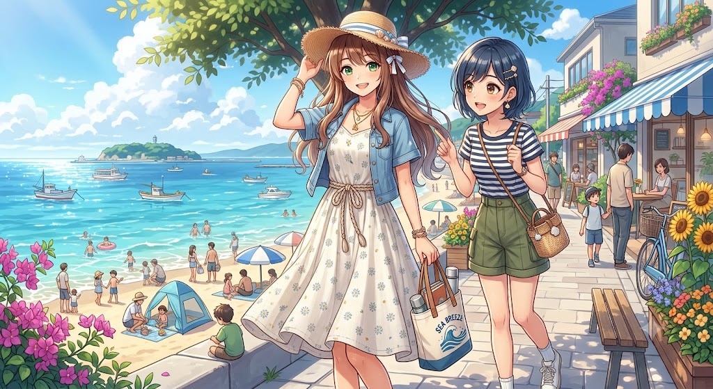 理想の夏コーデ