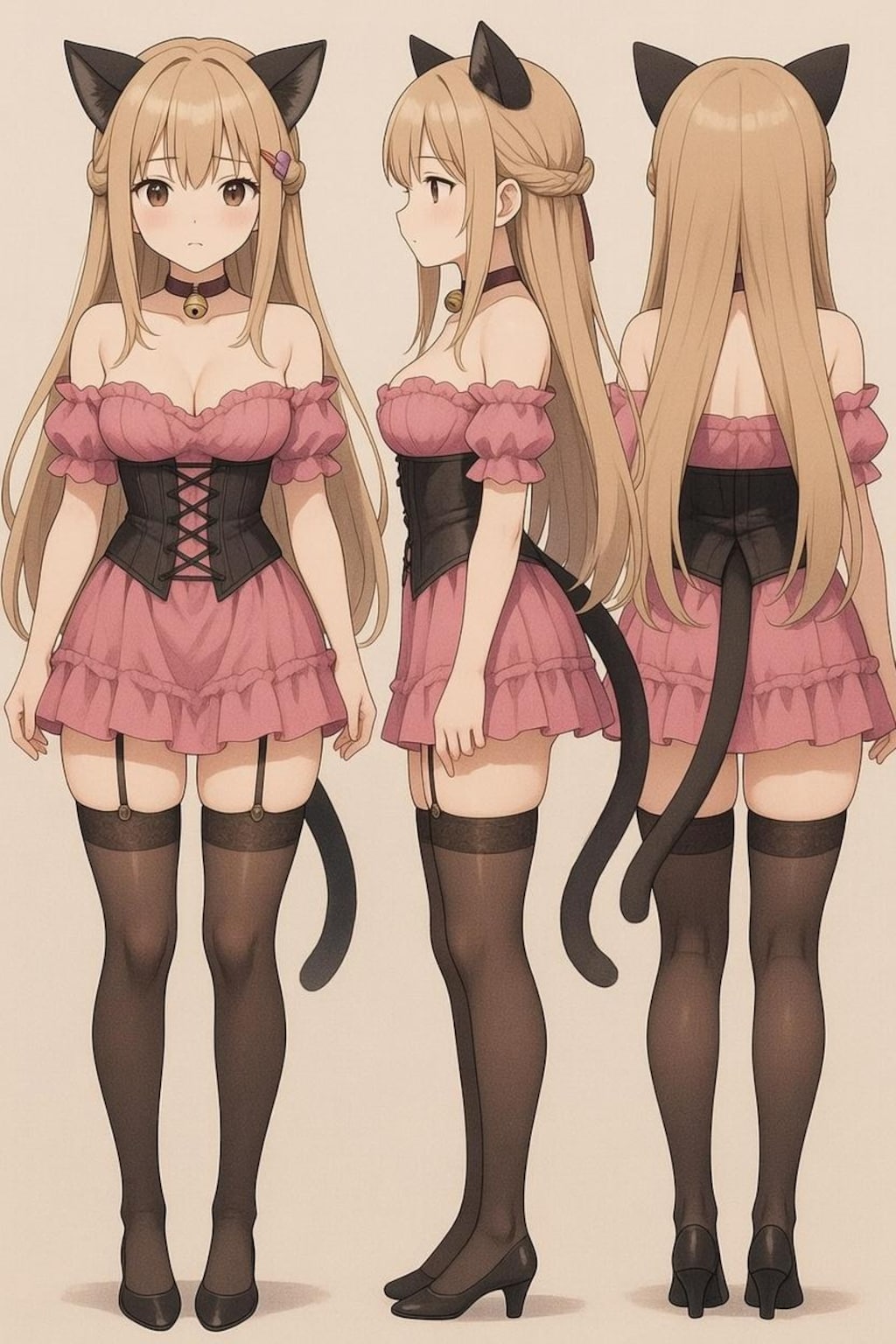 囁き猫娘の準備室から生配信へ