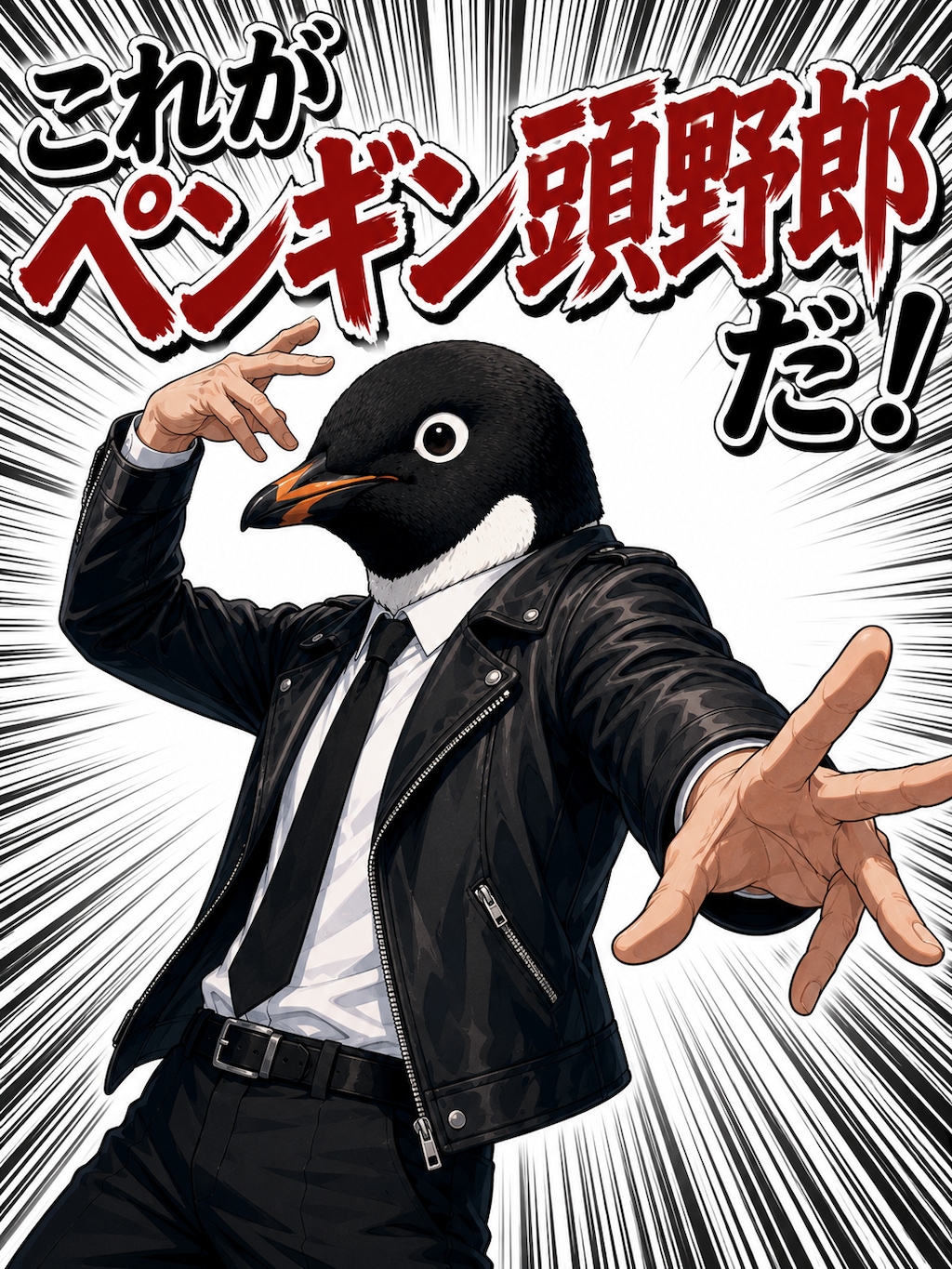 【自己紹介】これがペンギン頭野郎だ！