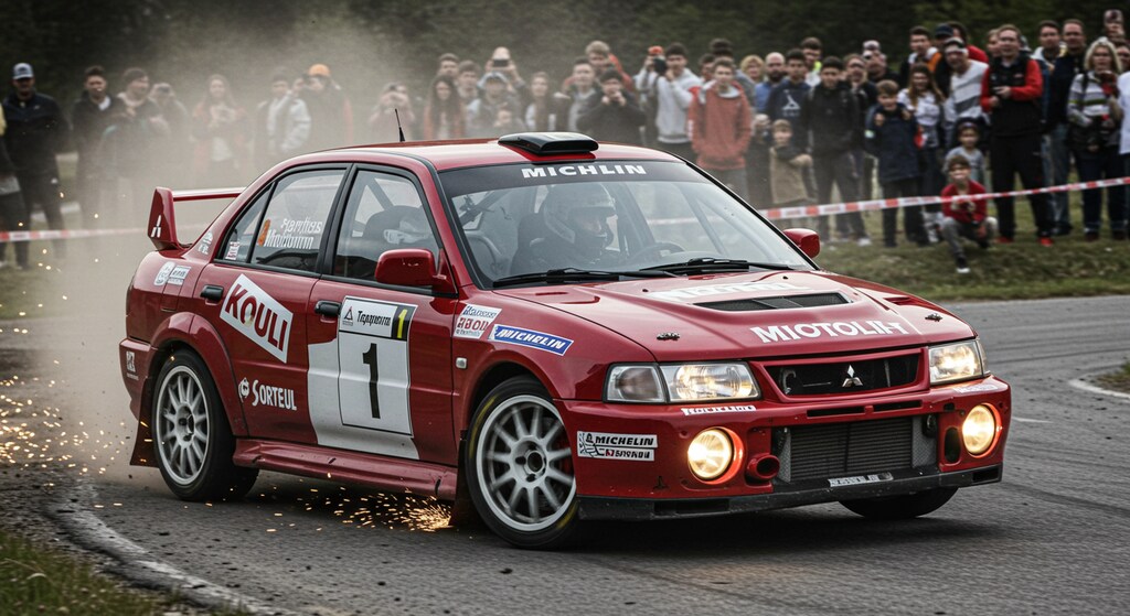 ランサーエボリューションラリーカー