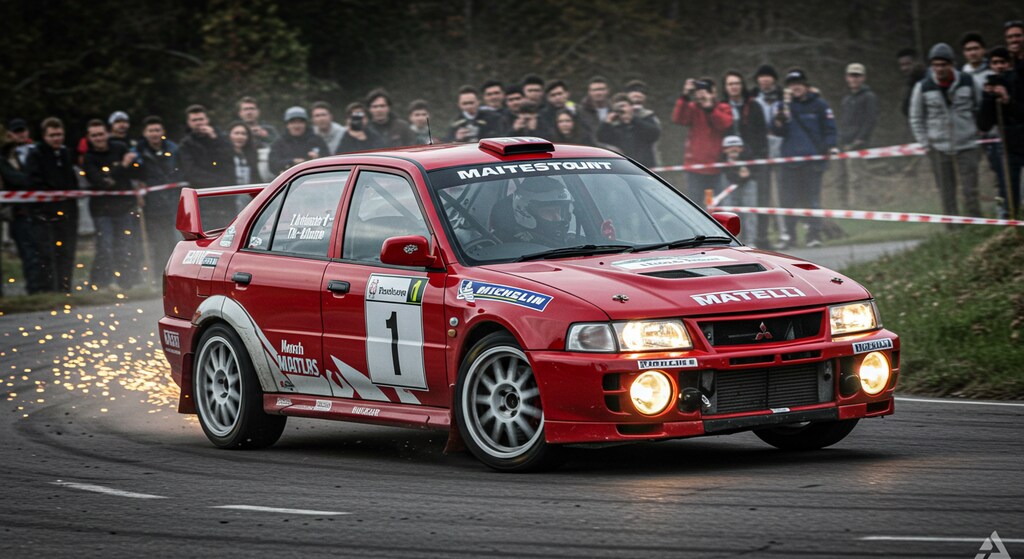 ランサーエボリューションラリーカー