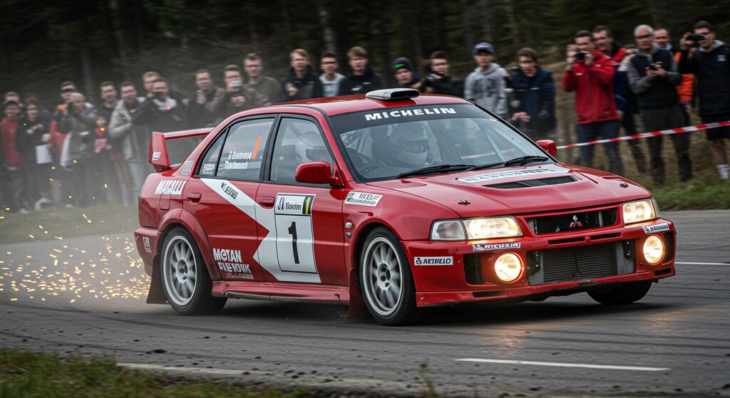 ランサーエボリューションラリーカー