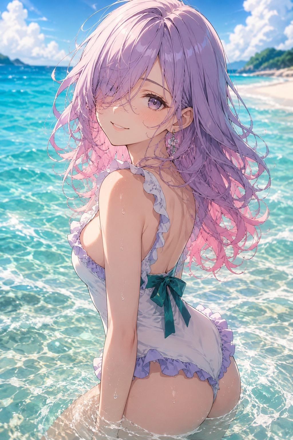海と彼女