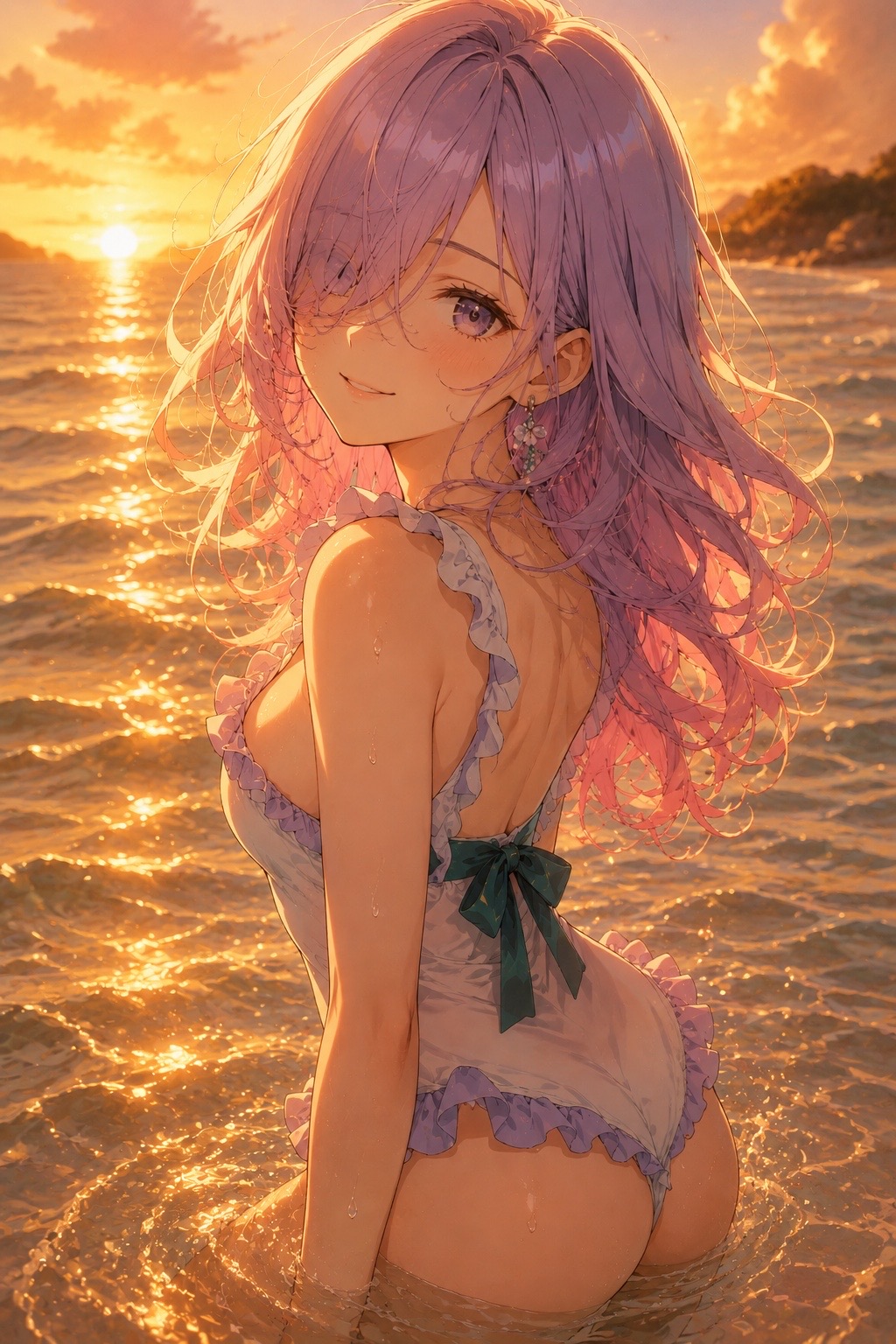 海と彼女