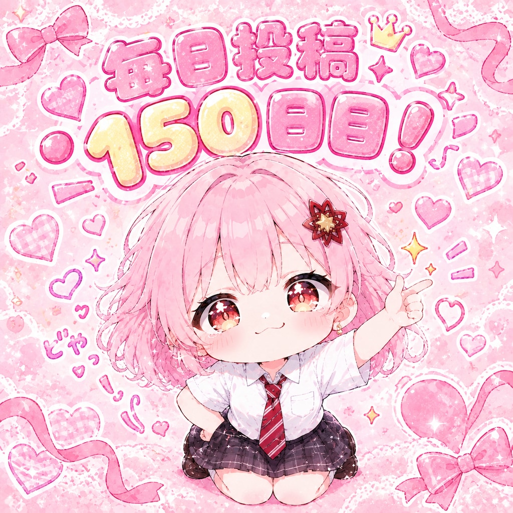 毎日投稿150日目！