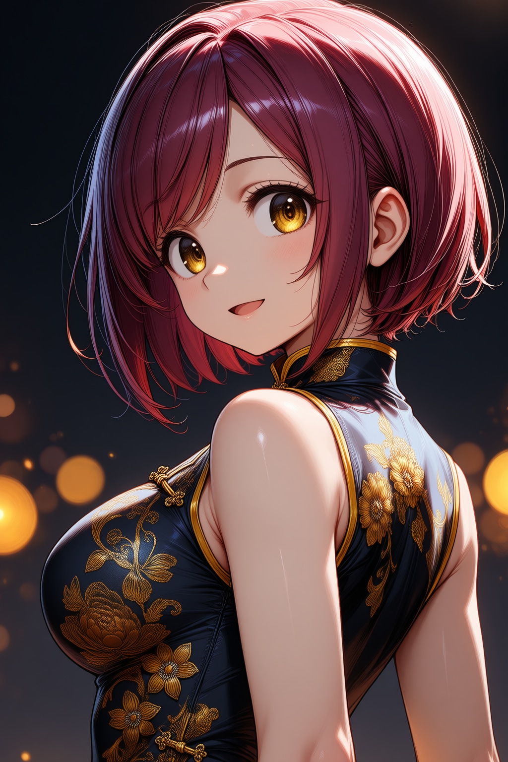 チャイナドレス芽衣ちゃん。 | の人気AIイラスト・グラビア
