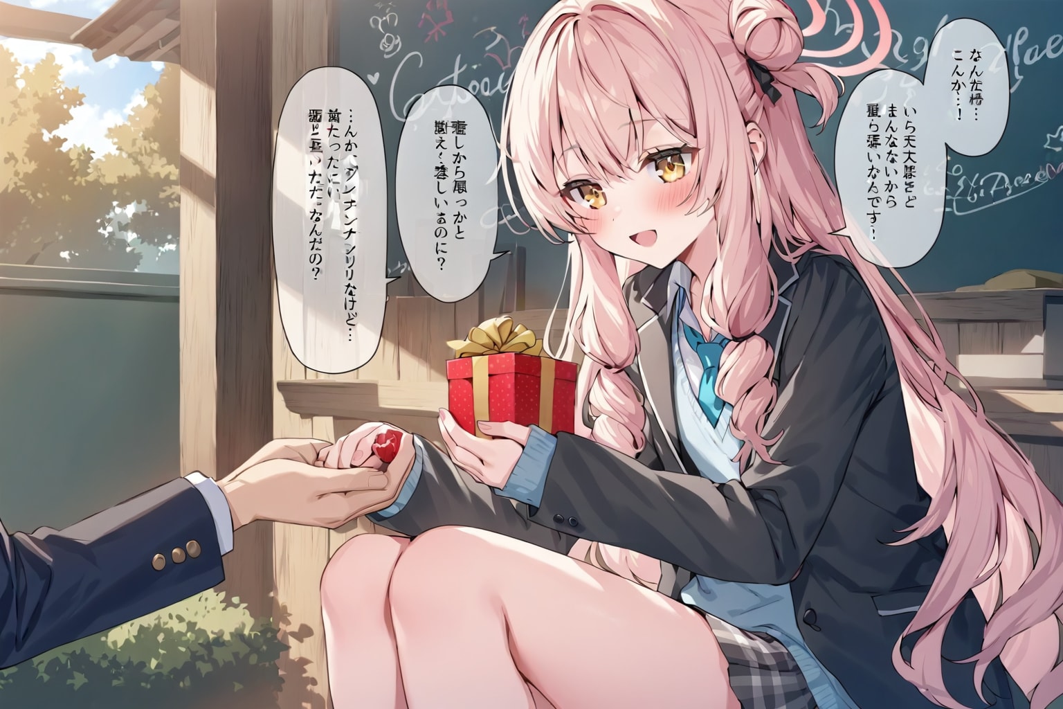 誕生日に告白 | の人気AIイラスト・グラビア