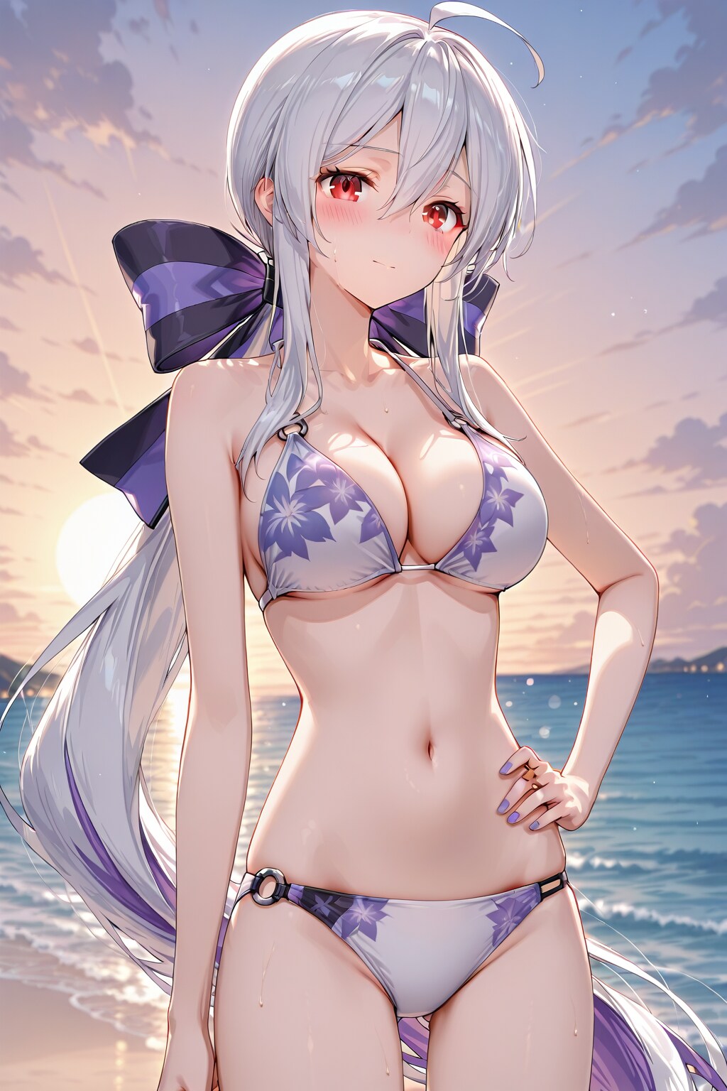 白ビキニ